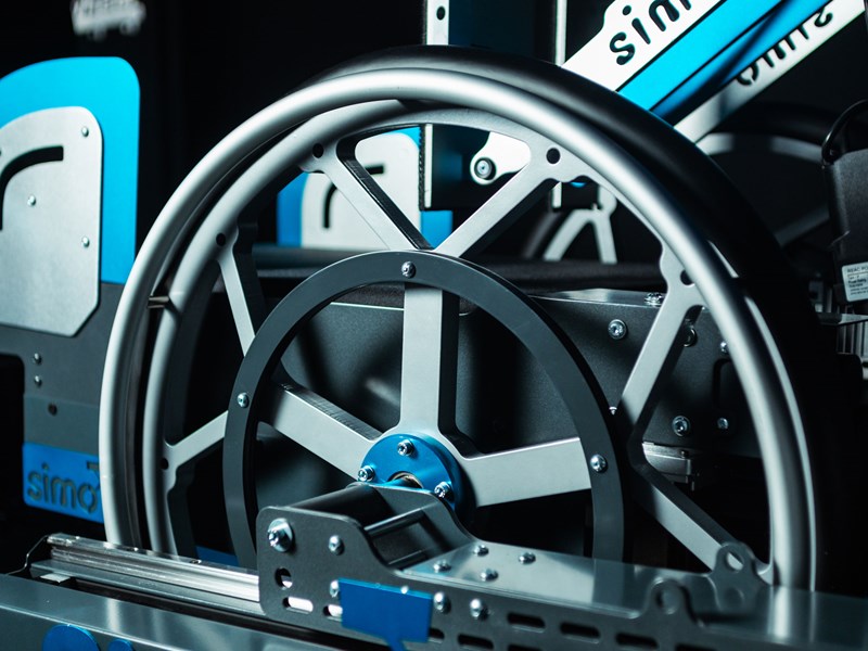 SIMO Detailansicht Rad